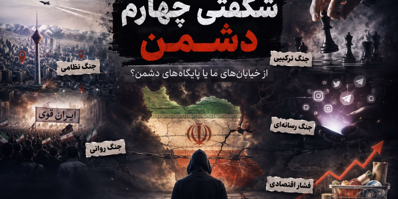 شگفتی چهارم دشمن و جنگ ترکیبی علیه ایران